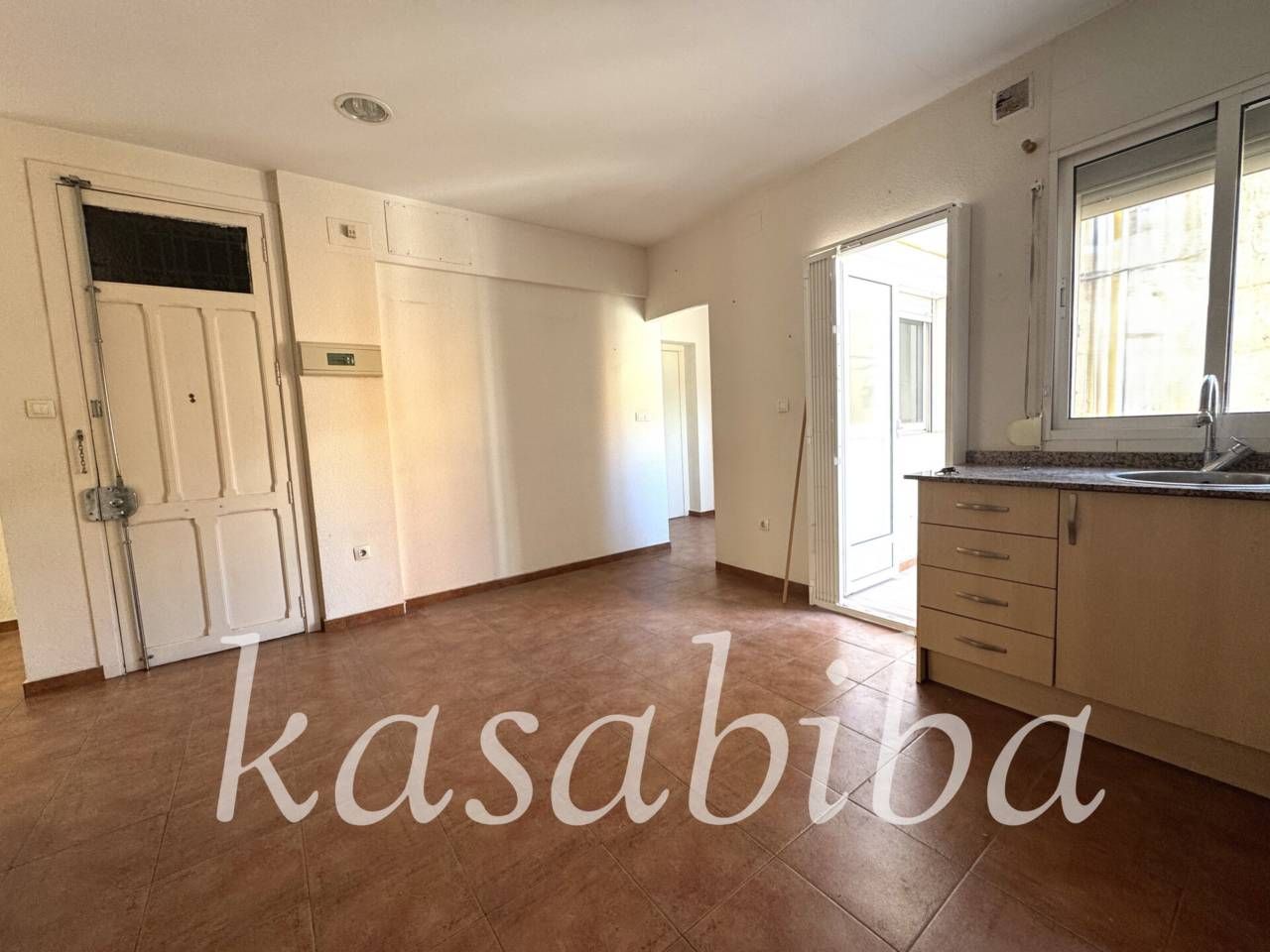 Kitchen of Flat for sale in  Valencia Capital  with Balcony