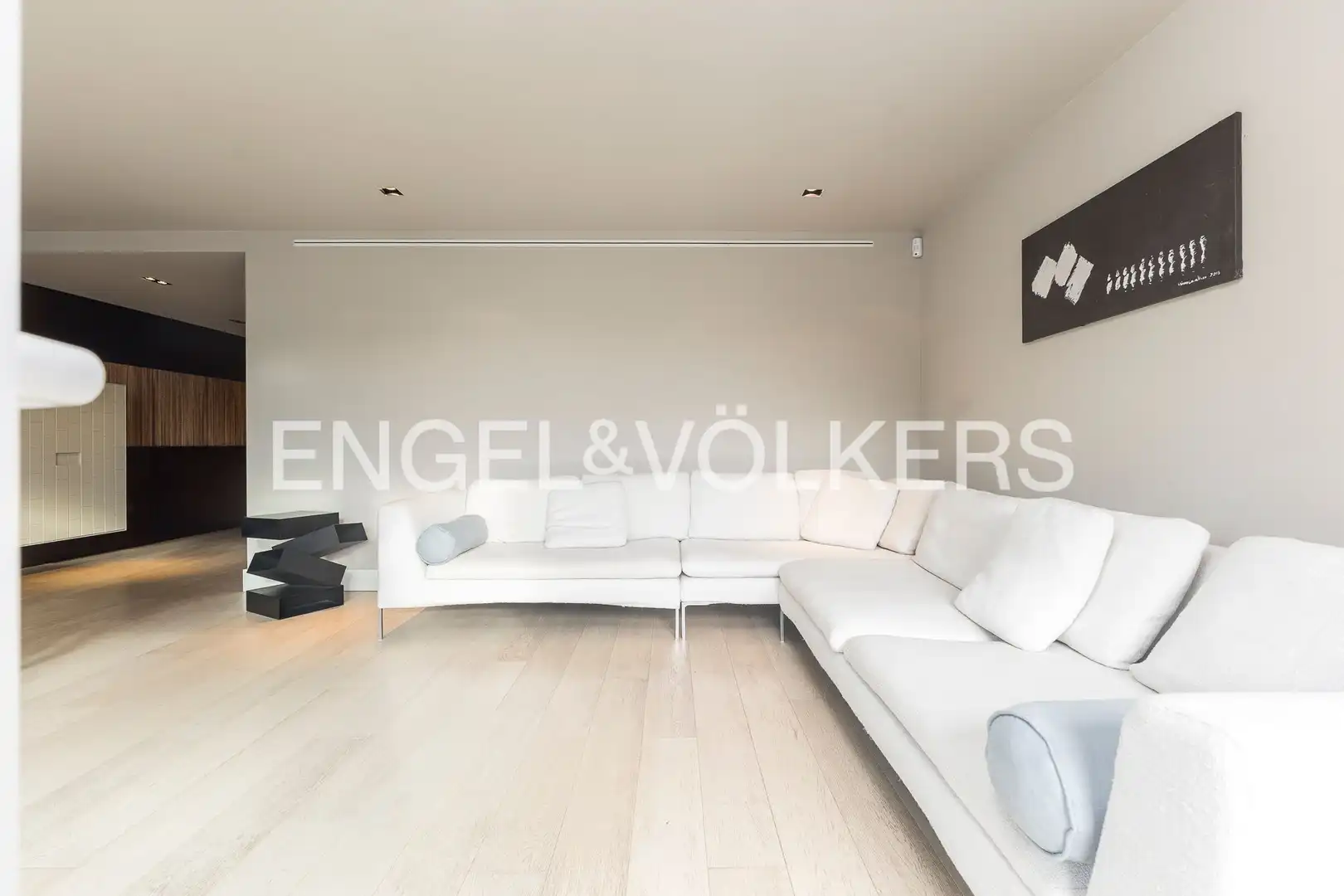 Sala de estar de Piso en venta en Sarrià - Sant Gervasi