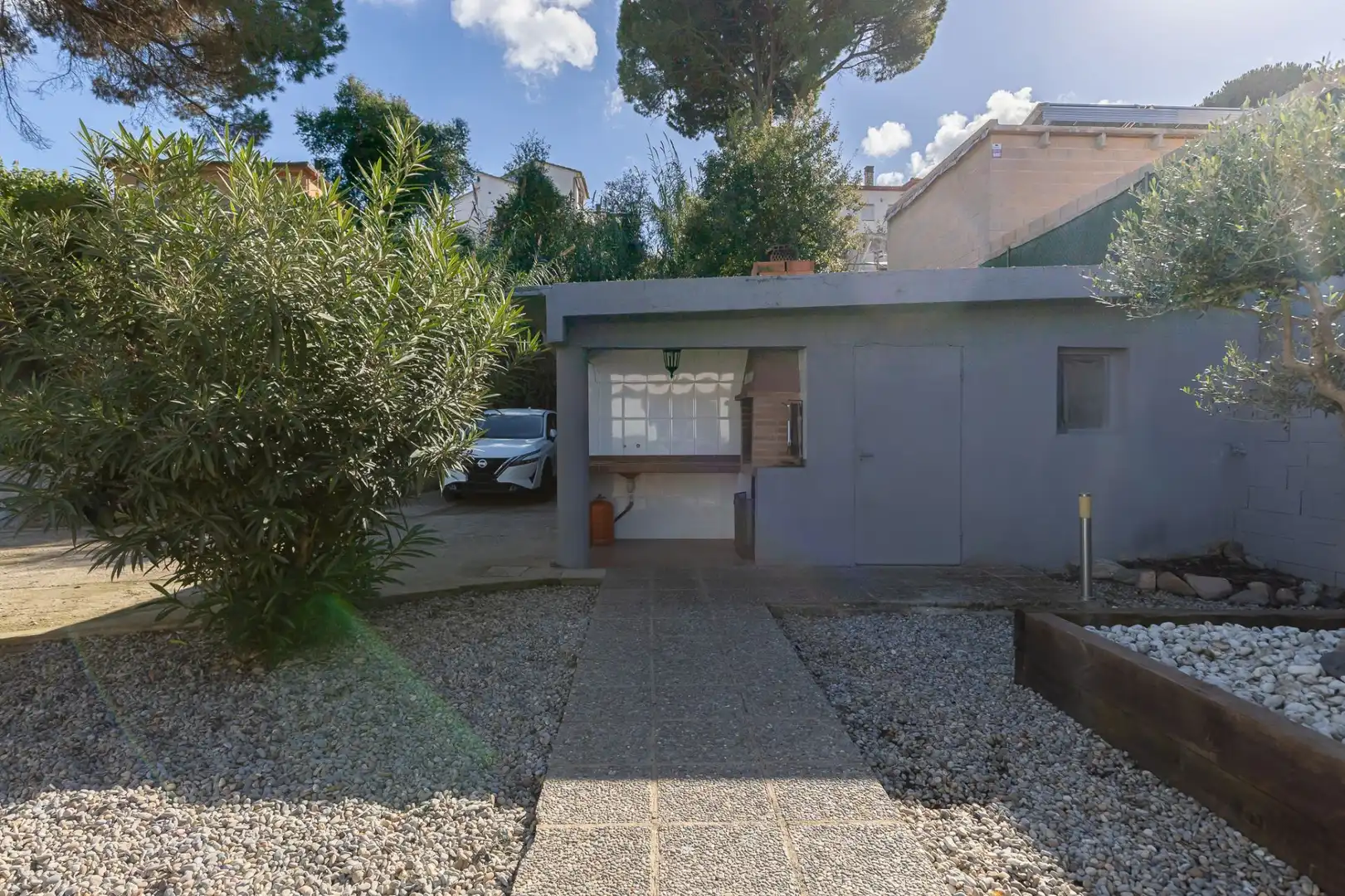 Vista exterior de Casa o xalet en venda en Tordera amb Calefacció i Piscina