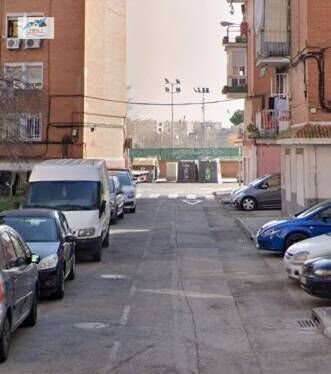 Exterior view of Flat for sale in  Madrid Capital  with Private garden