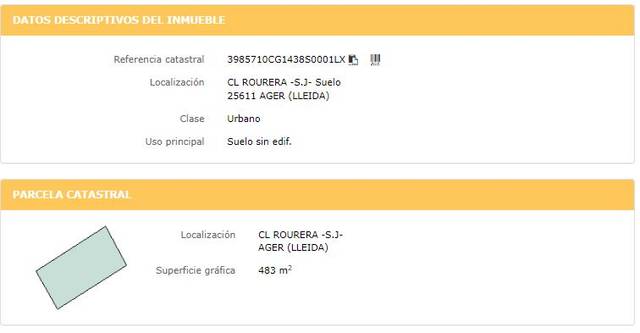 Terreno en Venta en DISEMINAT SANT JOSEP DE FONTDEPOU en Àger