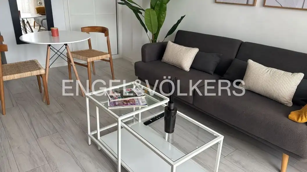 Sala de estar de Piso de alquiler en Madrid con Aire acondicionado, Calefacción y Terraza