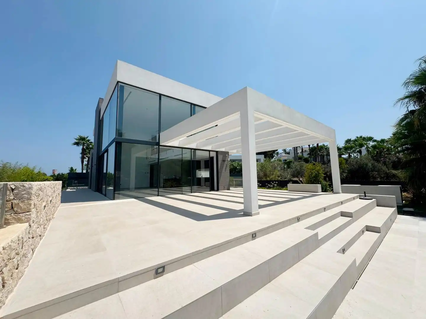 Vista exterior de Casa o xalet de lloguer en Jávea / Xàbia amb Aire condicionat, Calefacció i Jardí privat