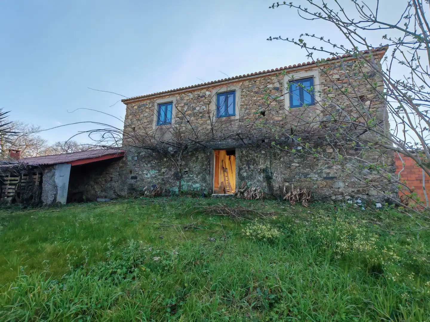 Vista exterior de Casa o chalet en venta en Santiso con Jardín privado, Trastero y Horno