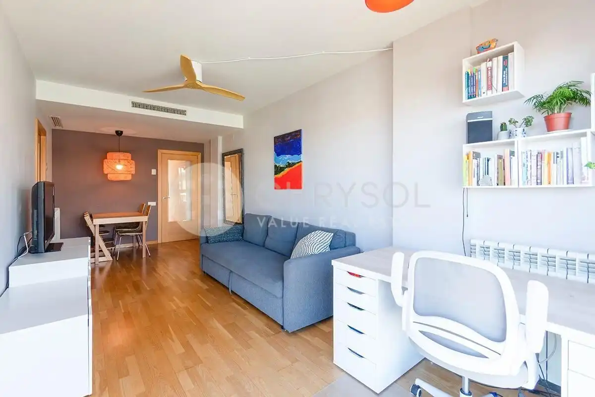 Living room of Flat for sale in Barcelona  with Air Conditioner, Heating and Private garden
