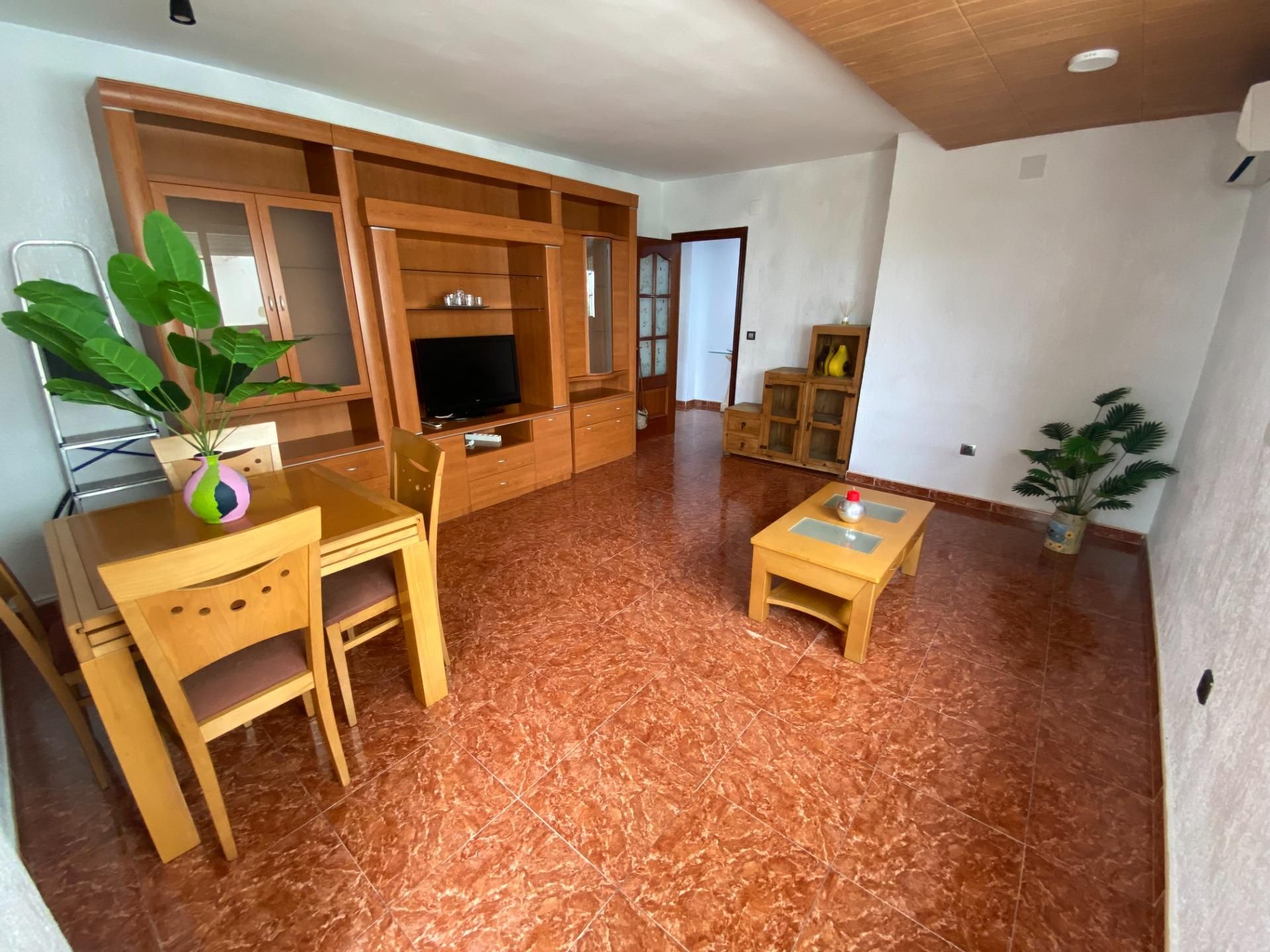 Living room of Flat for sale in Sanlúcar de Barrameda  with Air Conditioner, Private garden and Terrace