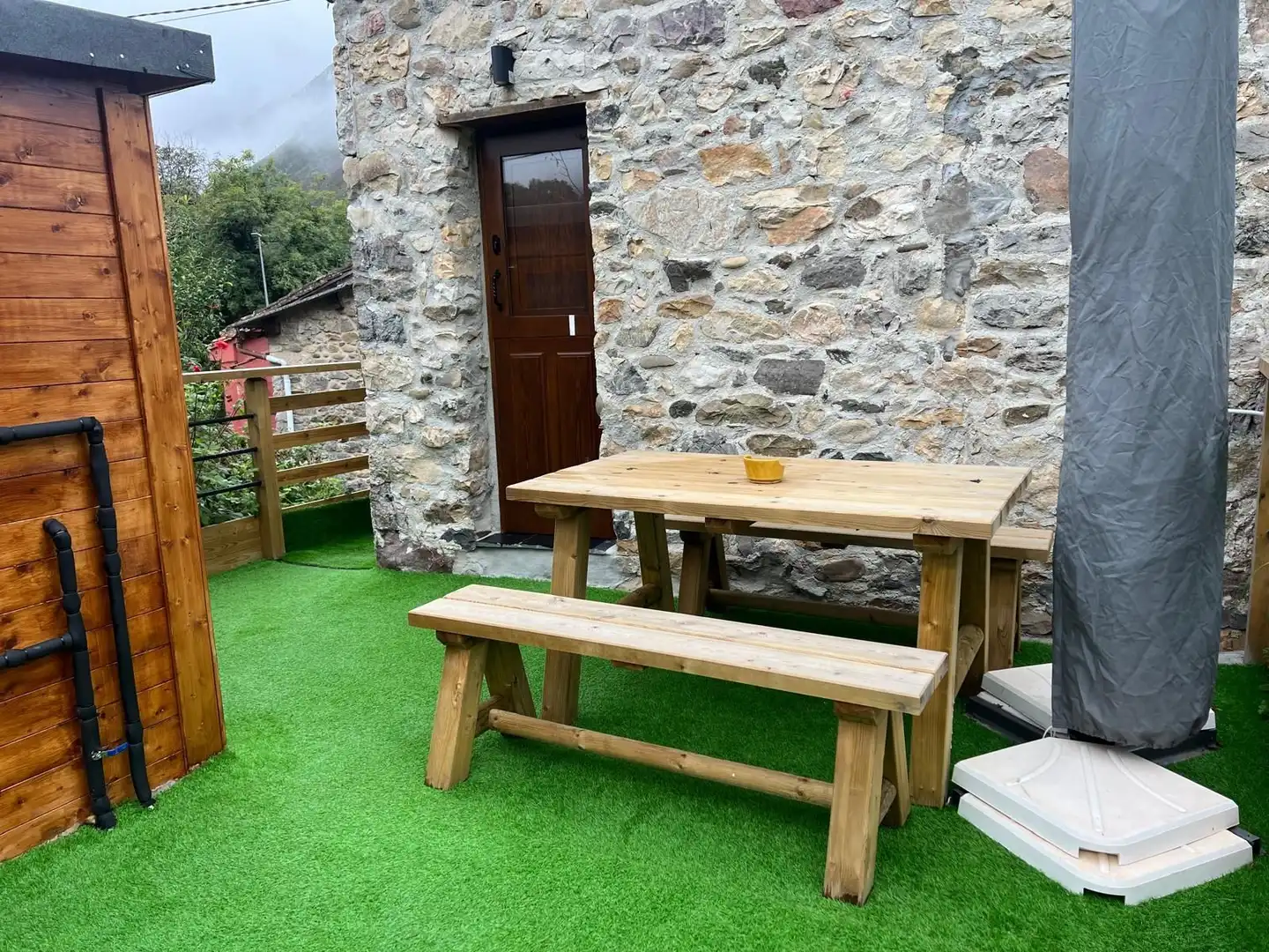 Terrace of Houses for sale in Cangas de Onís  with Private garden, Terrace and Furnished