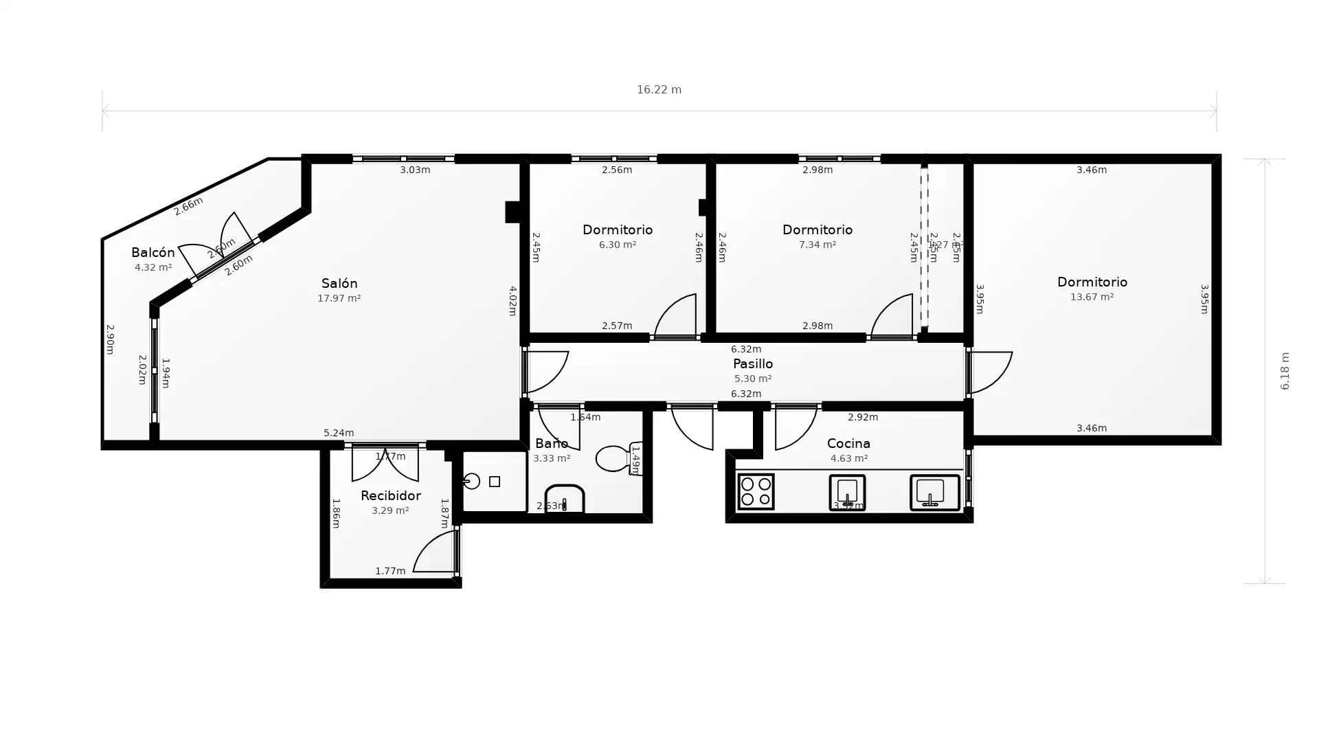 Appartamento con terrazza in vendita a SAN JOSE, imagen 21