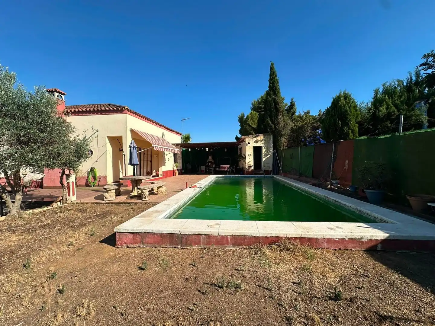 Piscina de Casa o xalet en venda en Marchena