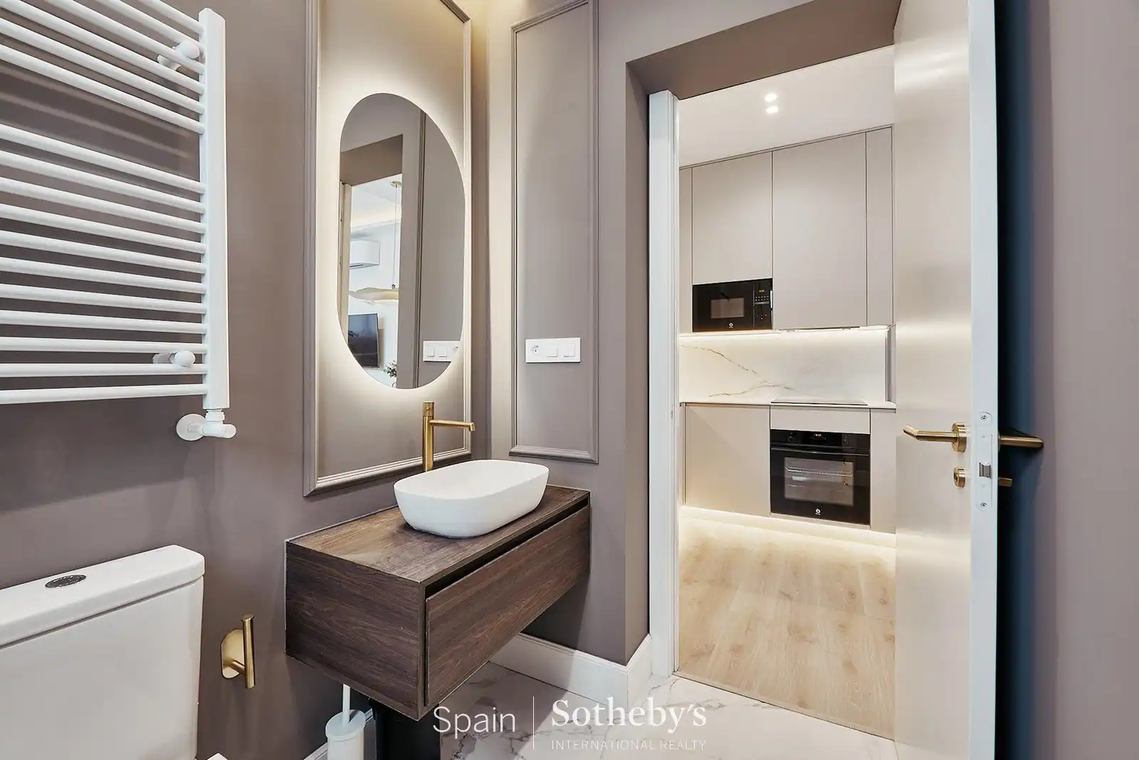Bany de Apartament en venda en Madrid amb Aire condicionat i Calefacció