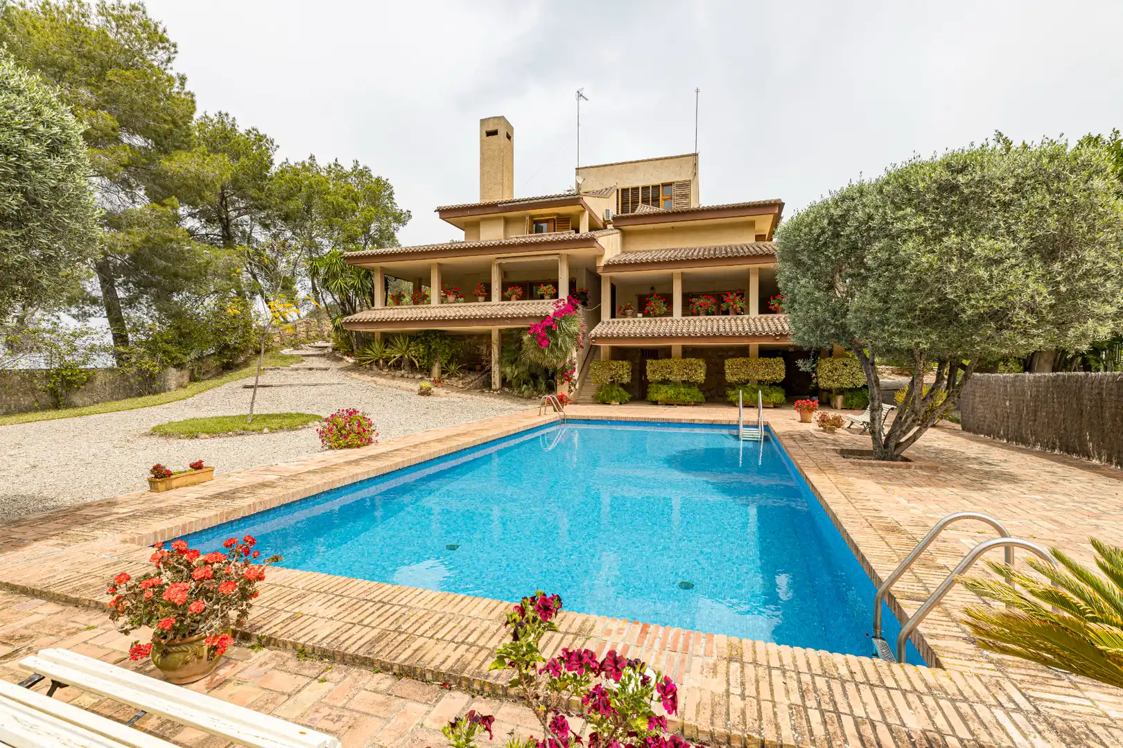 Piscina de Casa o chalet en venta en  Murcia Capital con Aire acondicionado, Jardín privado y Terraza