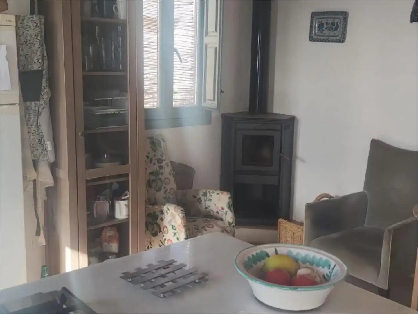 Kitchen of Flat for sale in Nevada  with Private garden, Furnished and Balcony
