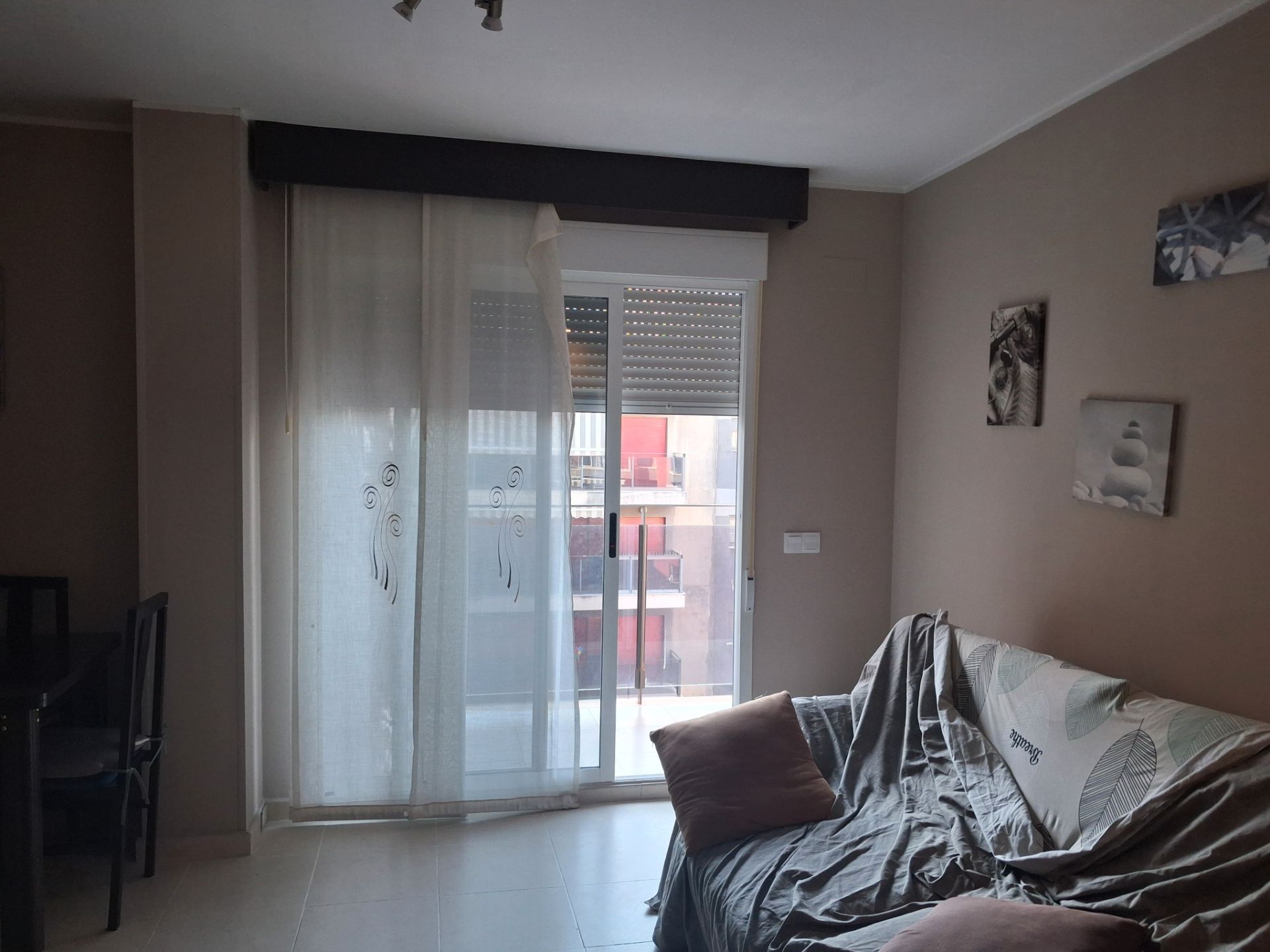 Dormitori de Pis de lloguer en Benicarló amb Aire condicionat, Calefacció i Terrassa