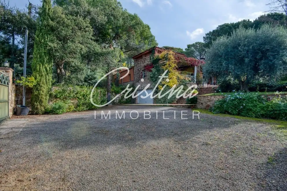 Vista exterior de Casa o chalet en venta en Santa Cristina d'Aro con Calefacción, Jardín privado y Terraza