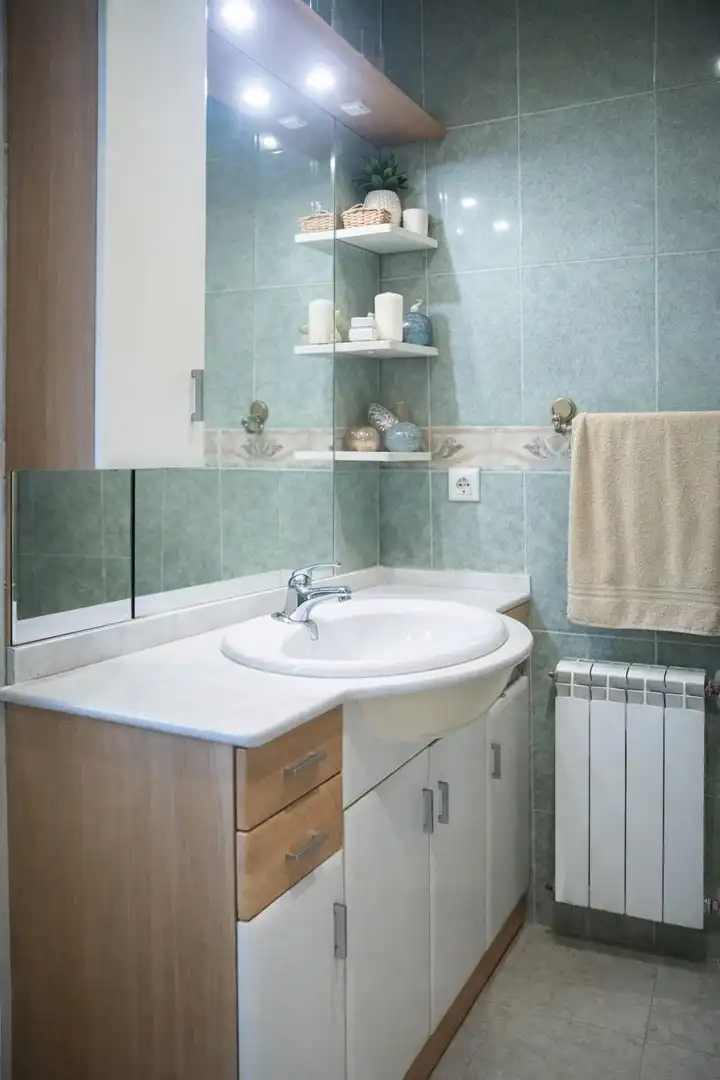 Baño de Casa adosada en venta en Rivas-Vaciamadrid con Aire acondicionado, Calefacción y Jardín privado