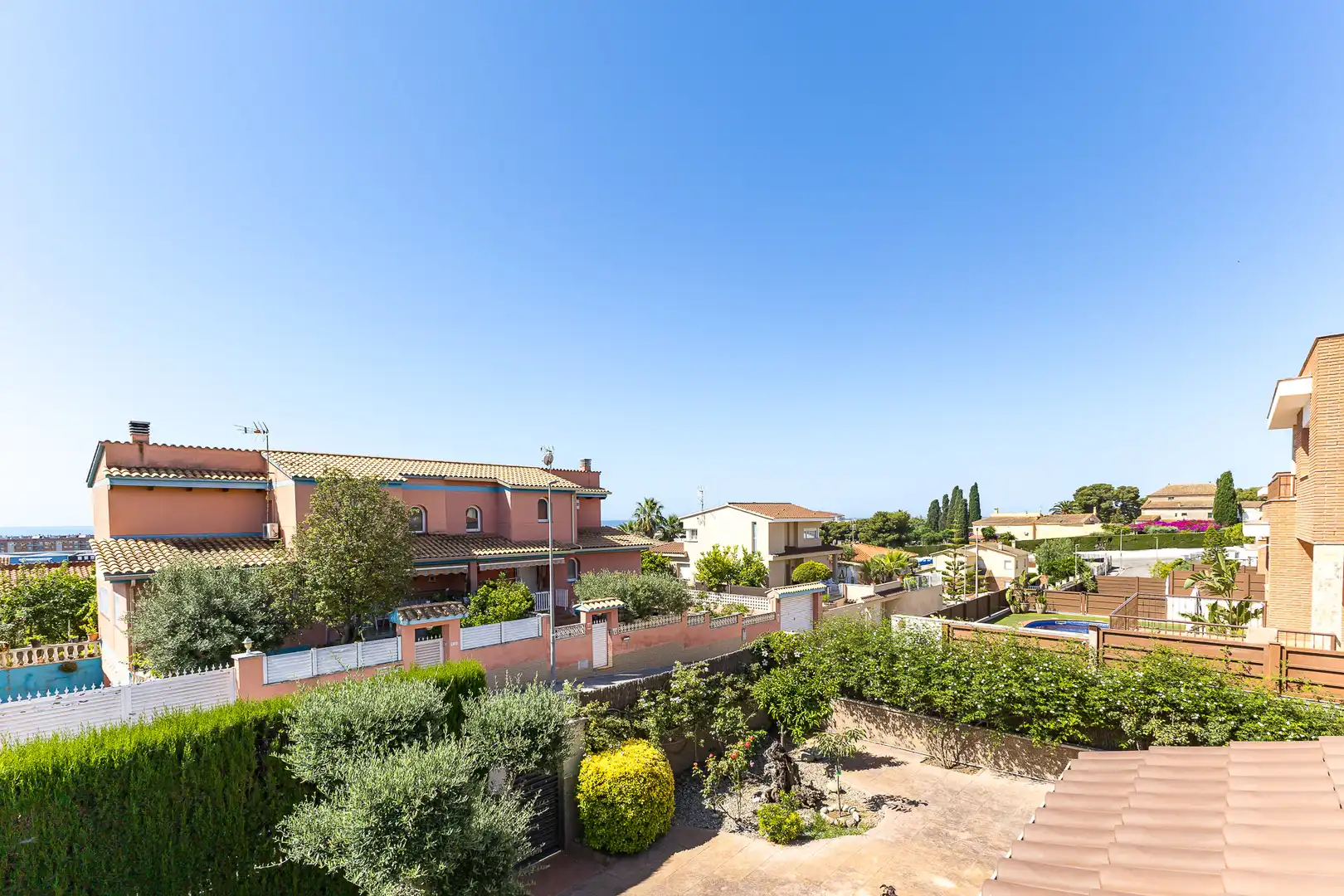 Terraza de Casa o chalet en venta en Cubelles con Aire acondicionado, Calefacción y Jardín privado