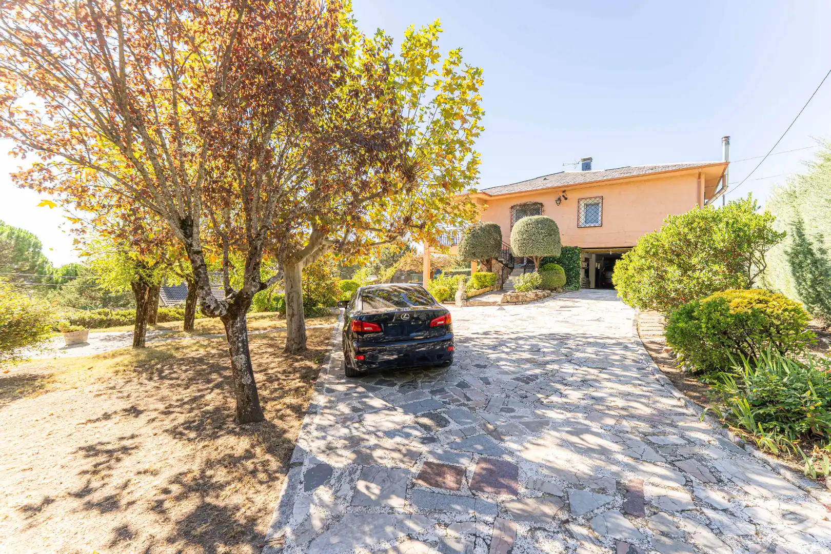 Exterior view of Houses for sale in Guadarrama  with Air Conditioner, Heating and Private garden