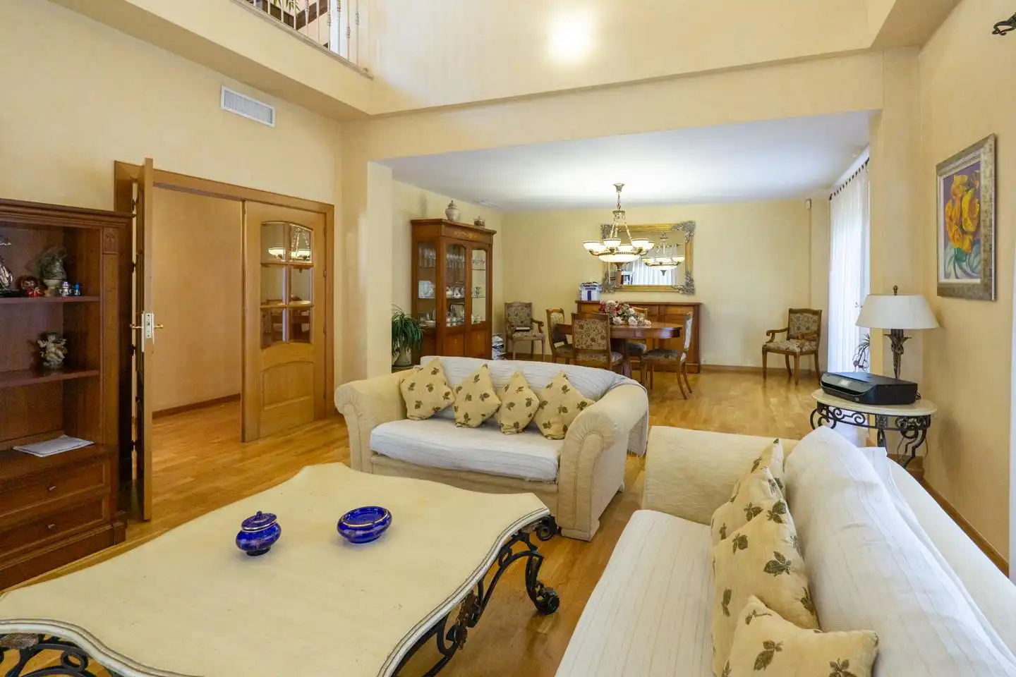 Sala de estar de Casa o chalet en venta en Cox con Aire acondicionado, Jardín privado y Parquet