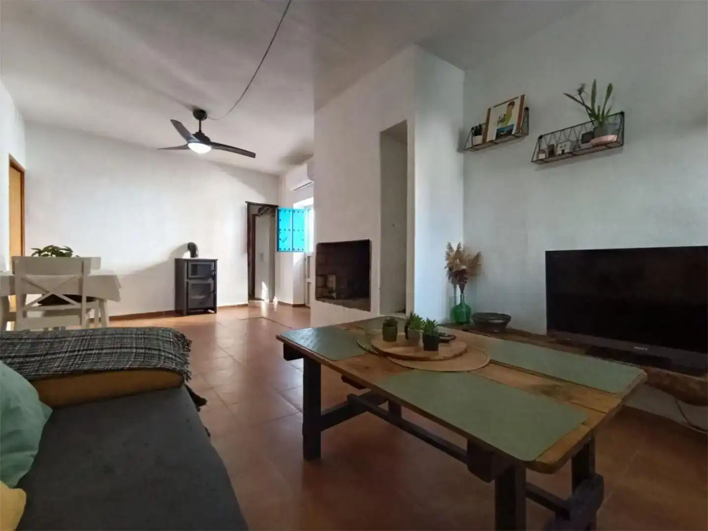 Sala de estar de Piso en venta en Ugíjar con Aire acondicionado