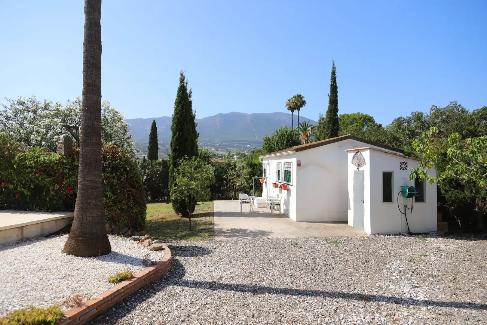 Jardín de Casa o chalet en venta en Alhaurín El Grande con Aire acondicionado, Jardín privado y Piscina