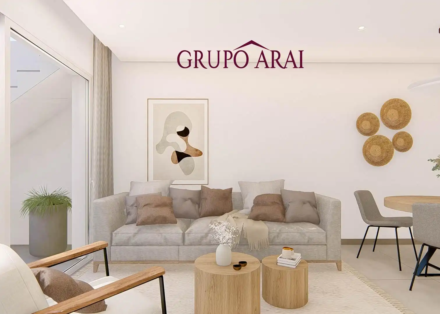 Living room of Flat for sale in Guardamar del Segura  with Air Conditioner, Heating and Private garden