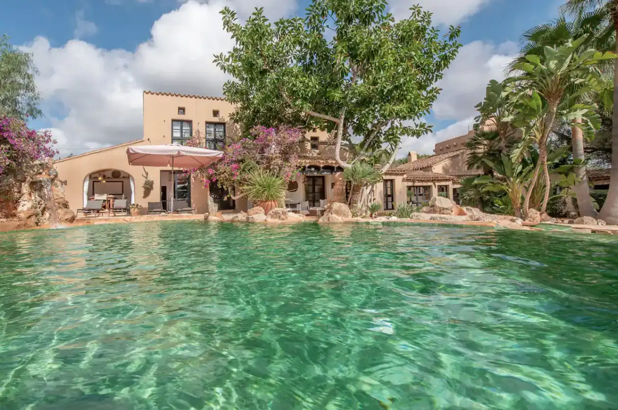 Piscina de Finca rústica en venda en Santanyí amb Calefacció, Terrassa i Traster