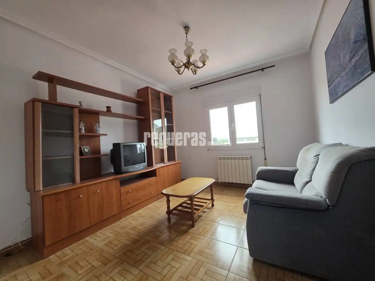 Living room of Flat for sale in Castrillón  with Heating
