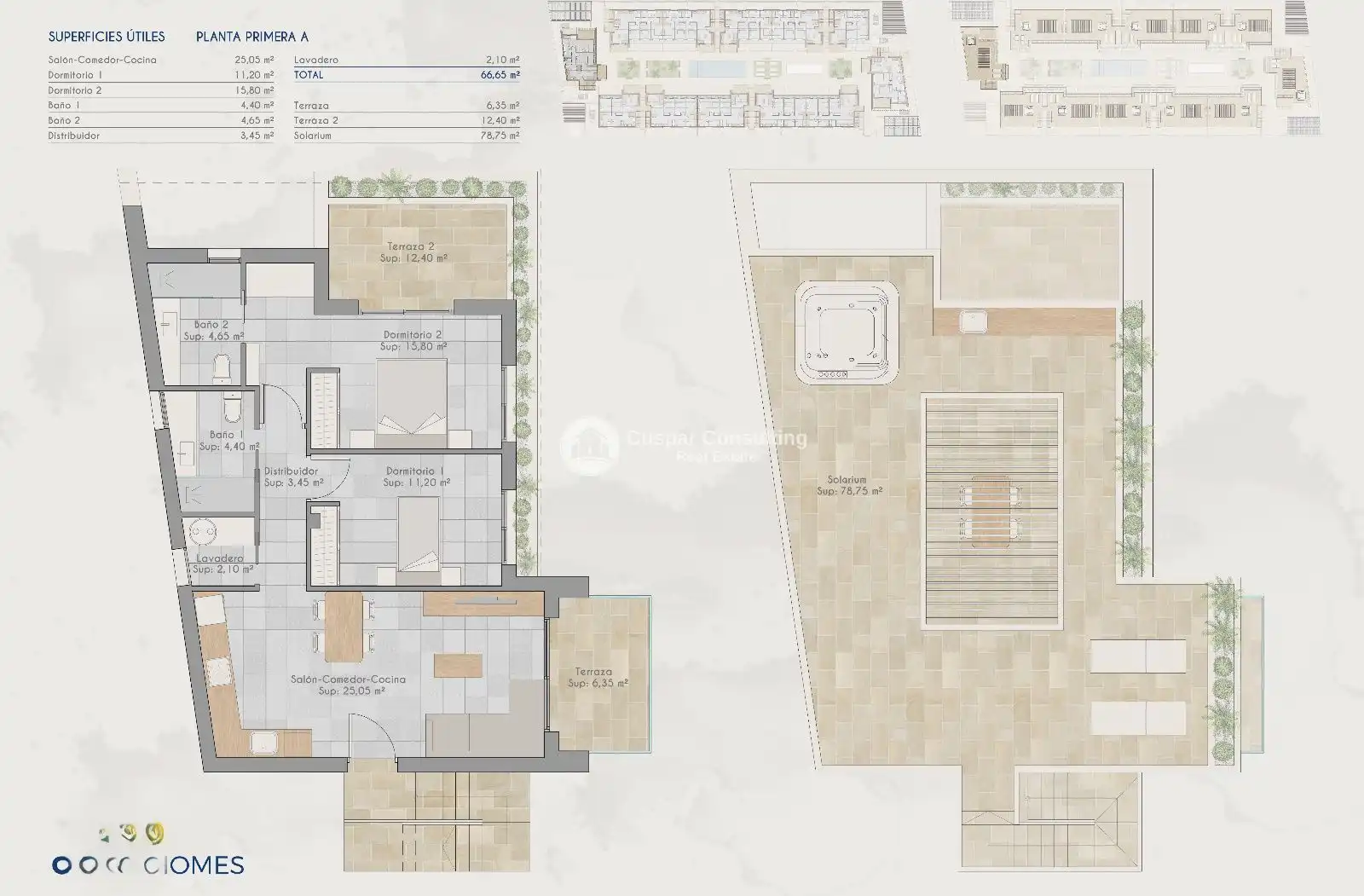 Apartamento en venta en Torre-Pacheco con Aire acondicionado, Calefacción y Jardín privado