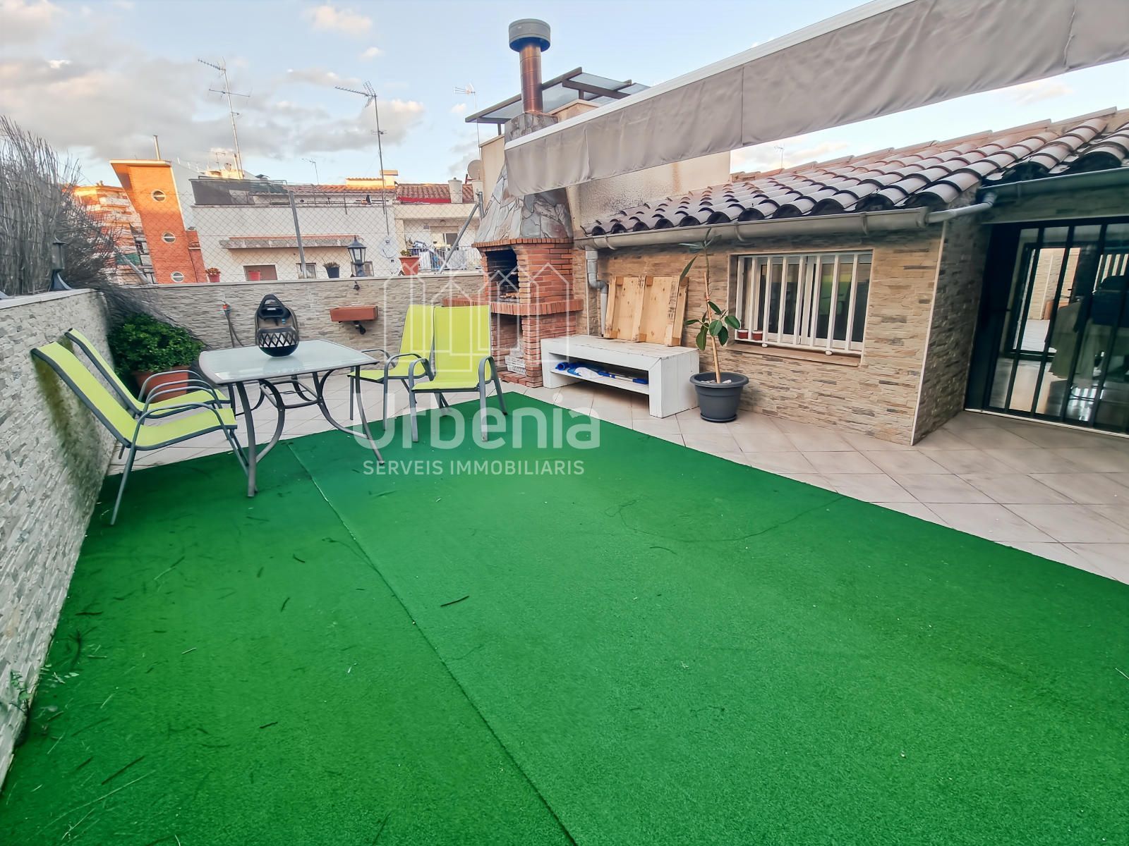 Terrace of Flat for sale in Mataró  with Heating and Terrace