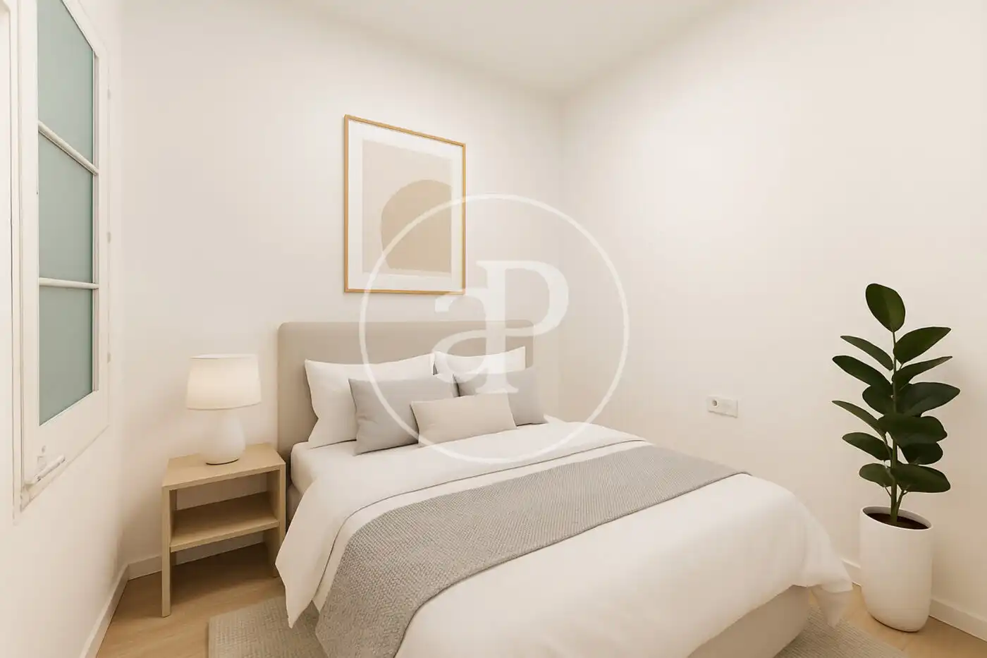 Bedroom of Flat for sale in Barcelona  with Air Conditioner and Heating