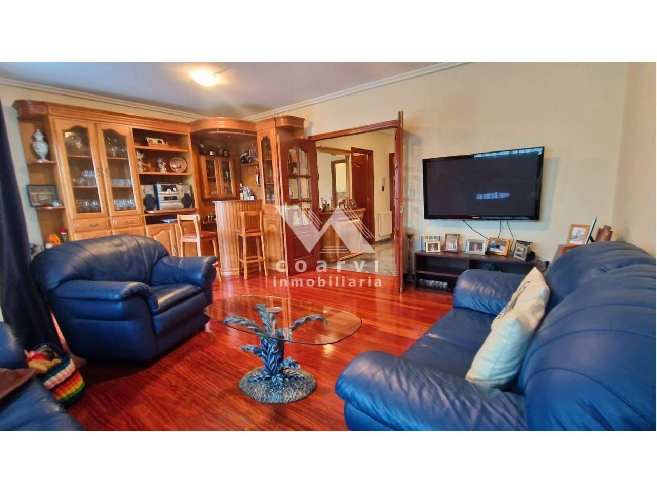 Living room of Single-family semi-detached for sale in Barbadás  with Heating, Private garden and Parquet flooring