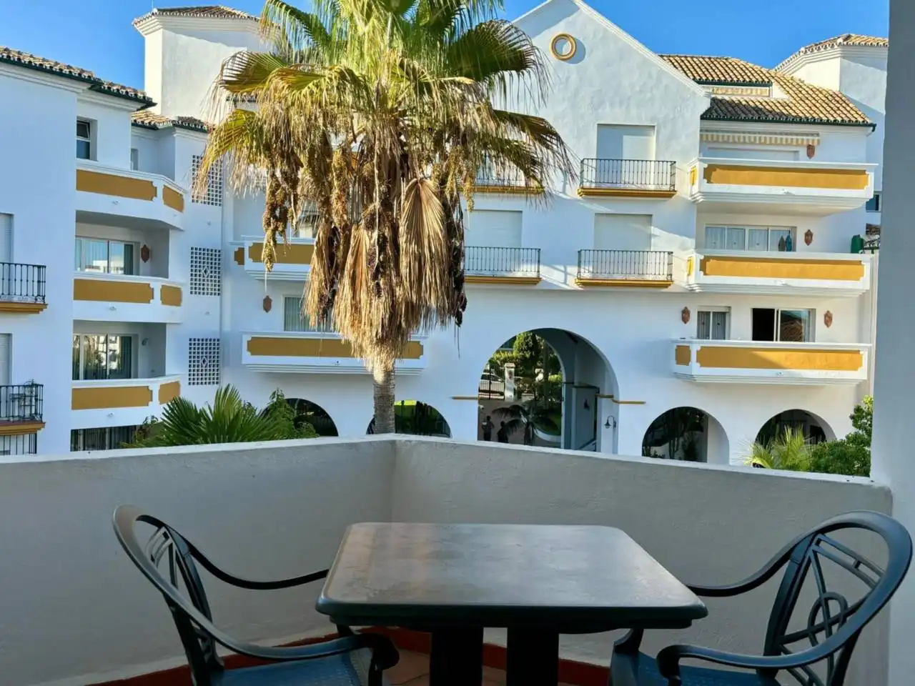 Exterior view of Flat for rent in Marbella  with Air Conditioner, Heating and Terrace