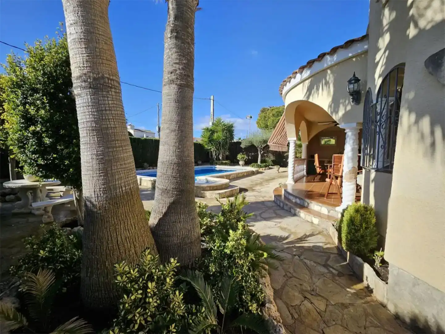Vista exterior de Pis en venda en L'Ametlla de Mar  amb Aire condicionat, Jardí privat i Traster