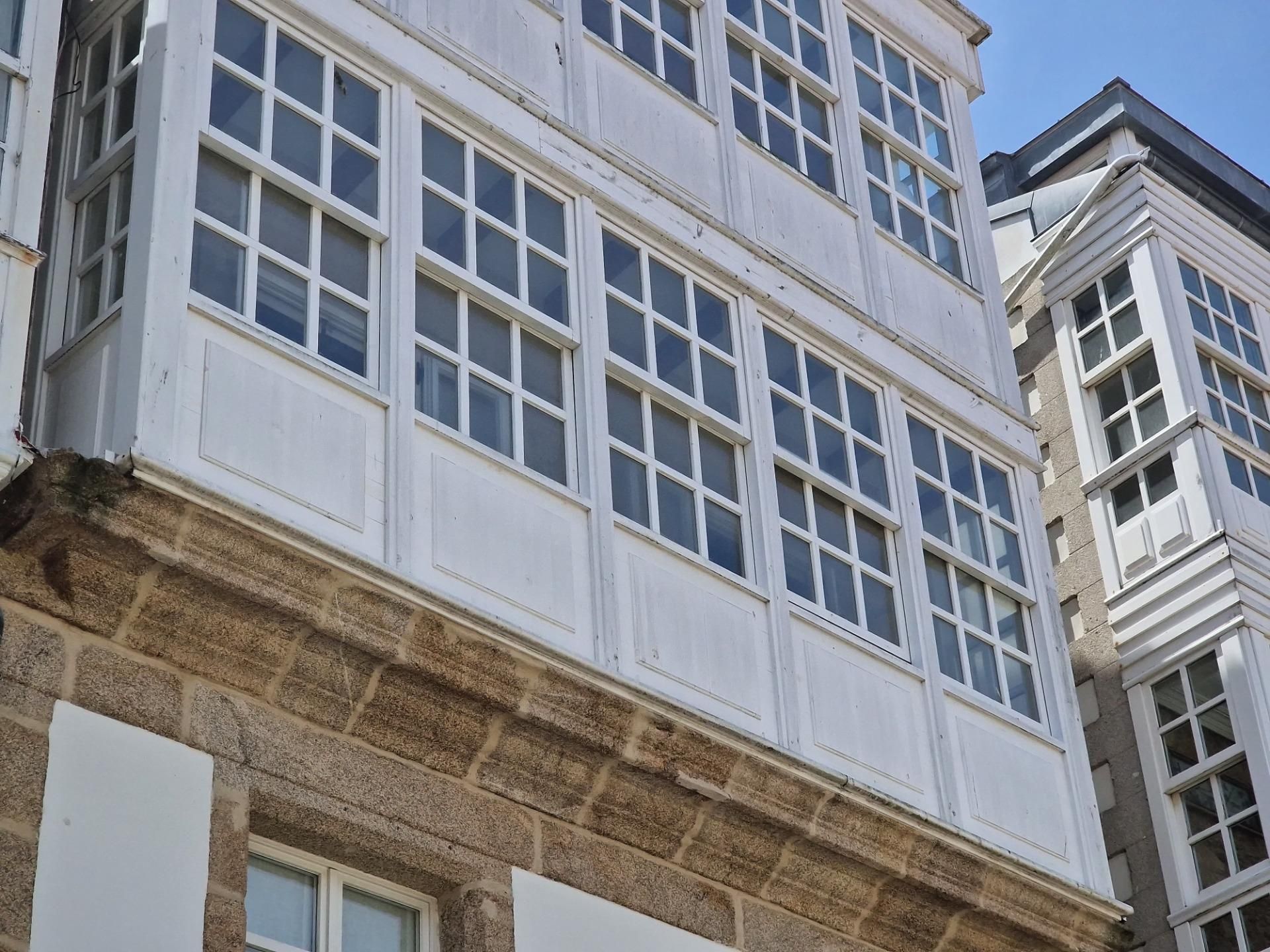 Vista exterior de Pis de lloguer en A Coruña Capital  amb Calefacció