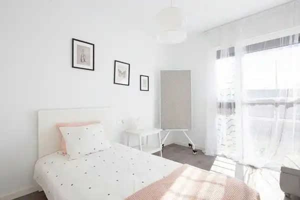 Bedroom of Flat for rent in Madrid  with Storage room, Pets allowed and Community pool