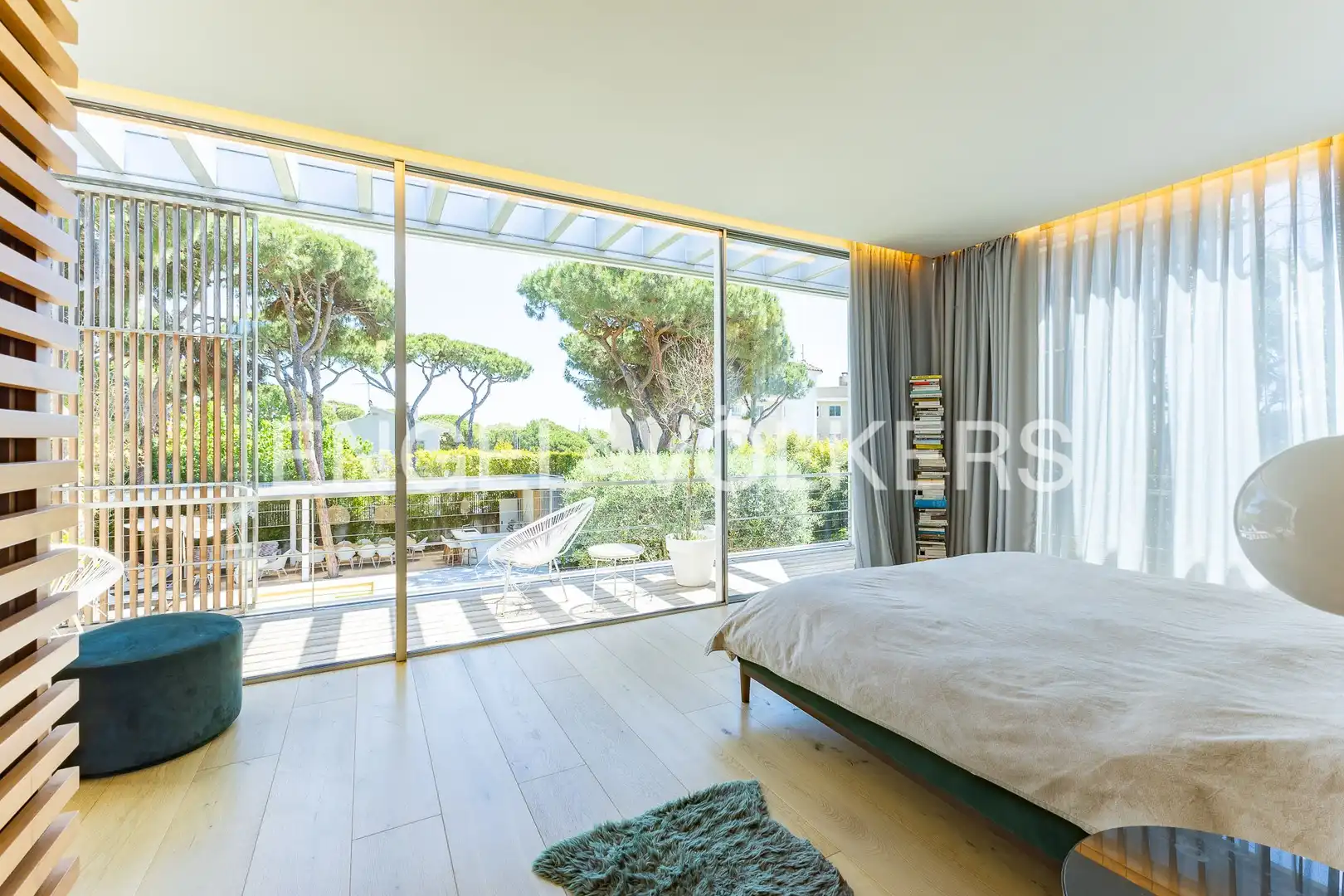 Bedroom of Houses for rent in Castelldefels  with Air Conditioner, Heating and Private garden