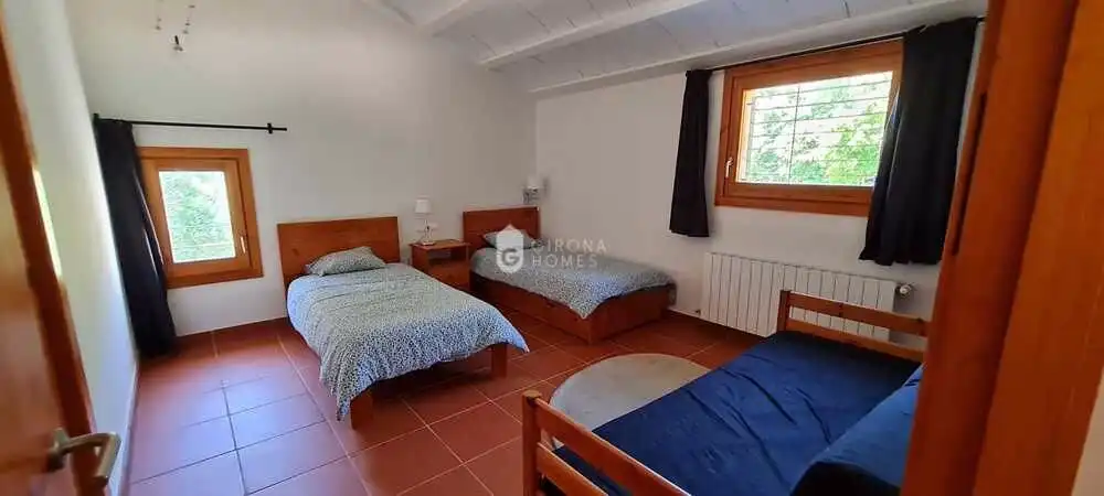 Bedroom of Country homes for rent in Girona  with Air Conditioner, Heating and Private garden