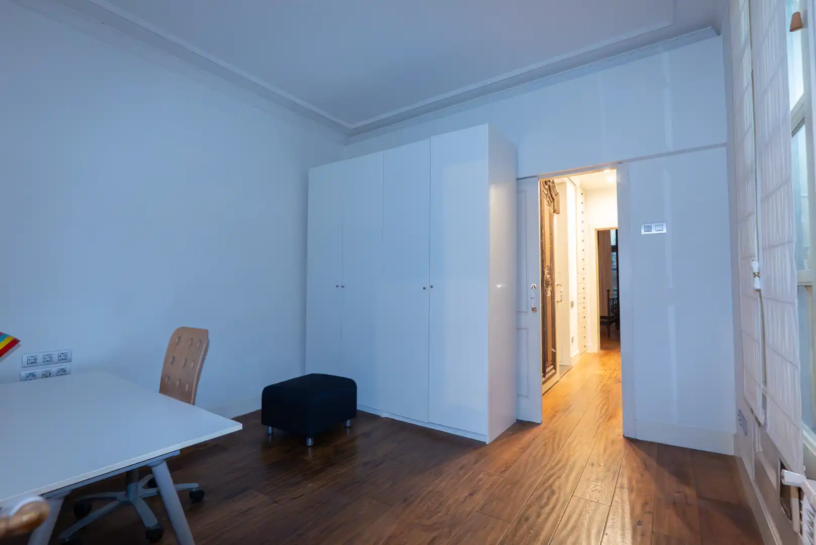 Bedroom of Flat for sale in Barcelona  with Air Conditioner, Heating and Parquet flooring
