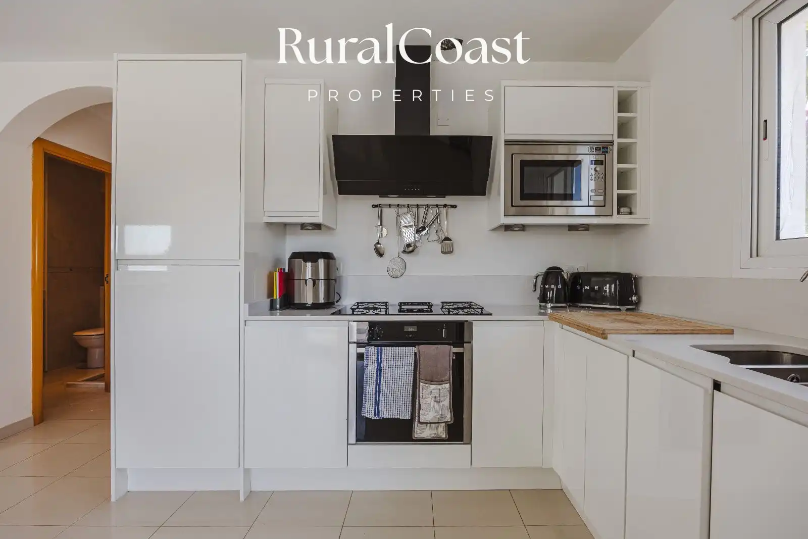 Cocina de Casa o chalet en venta en Busot con Aire acondicionado, Calefacción y Terraza