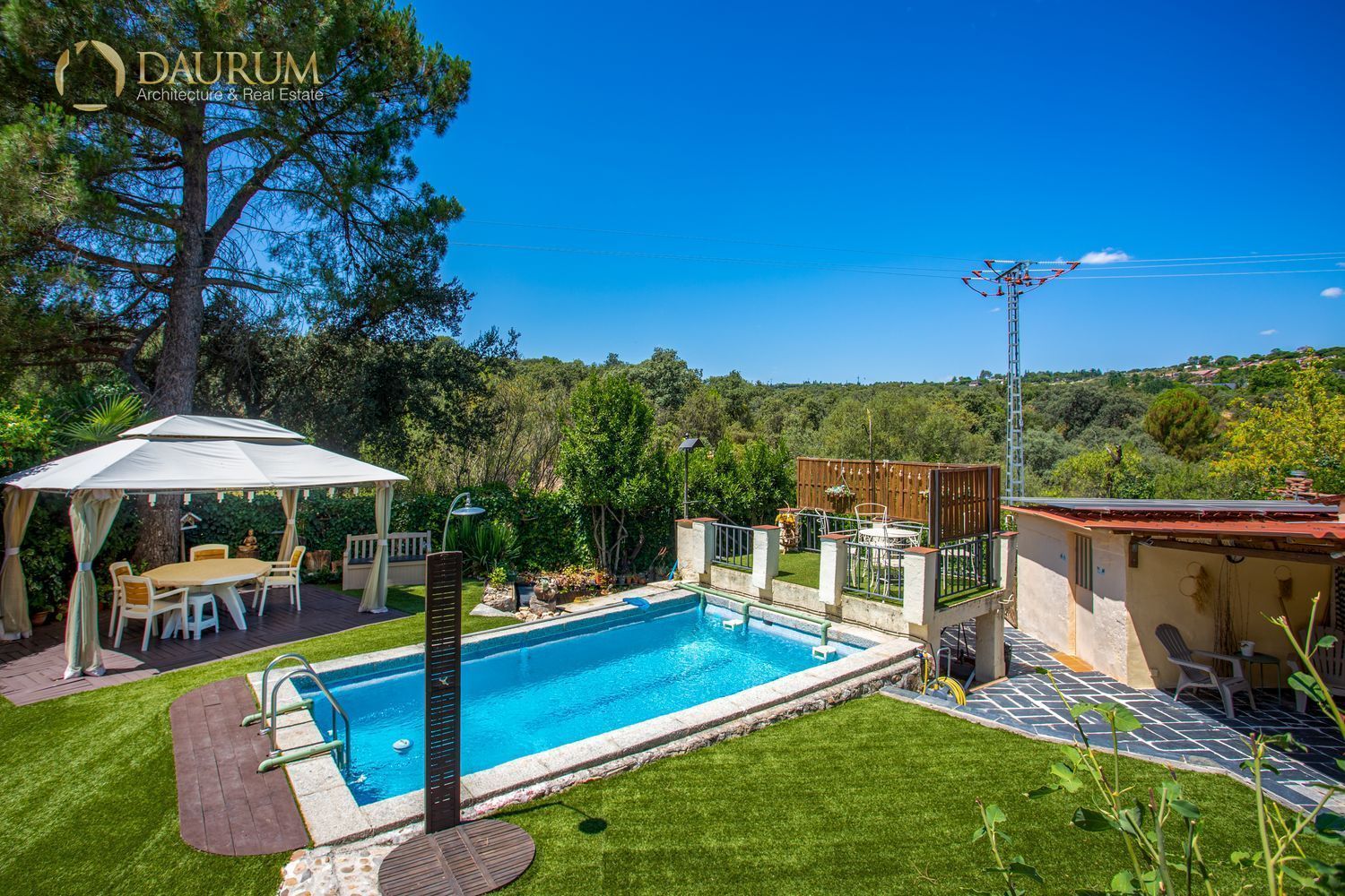 Swimming pool of House or chalet for sale in Torrelodones  with Heating, Terrace and Storage room