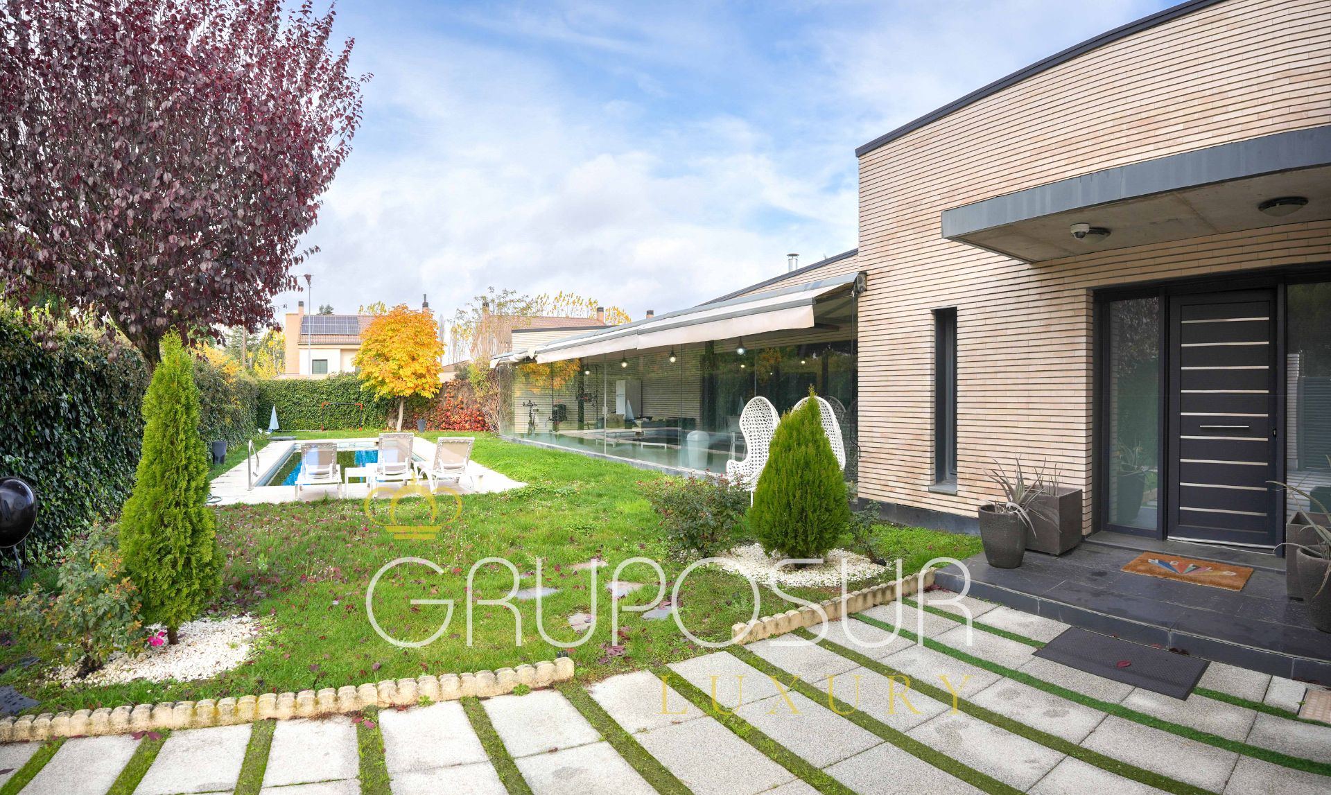 Garden of House or chalet for sale in Simancas  with Air Conditioner, Heating and Private garden