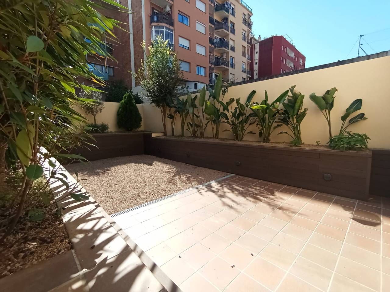 Terrace of Flat for sale in Sant Cugat del Vallès  with Air Conditioner, Private garden and Parquet flooring