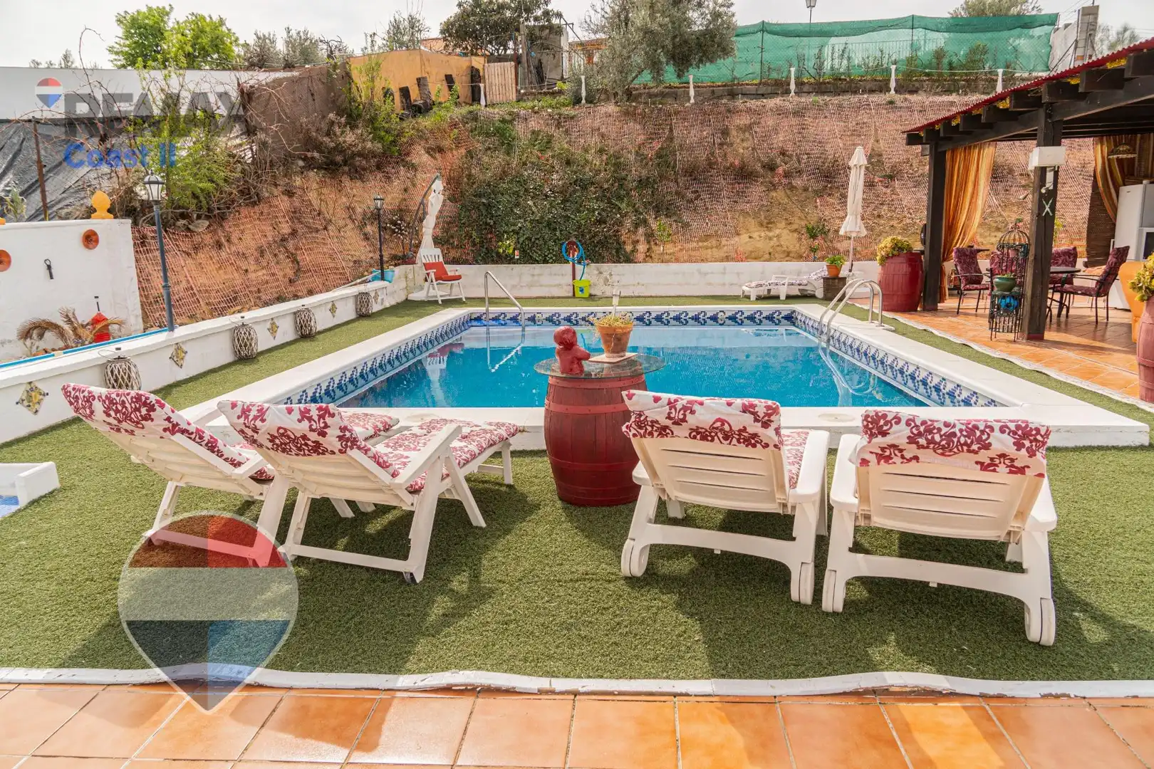 Piscina de Casa o chalet en venta en Moraleda de Zafayona con Aire acondicionado, Calefacción y Jardín privado
