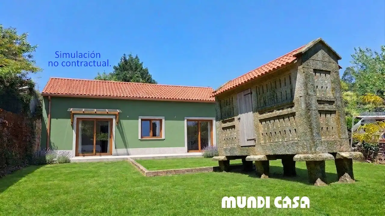 Garden of Houses for sale in Boiro