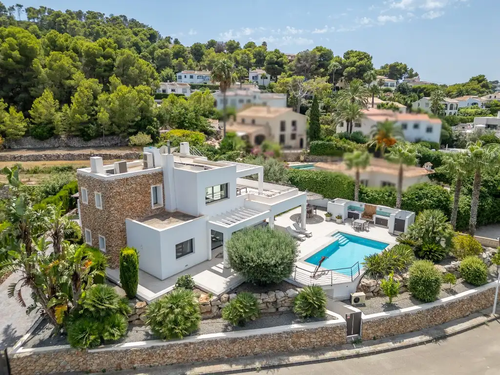 Exterior view of Houses for sale in Jávea / Xàbia