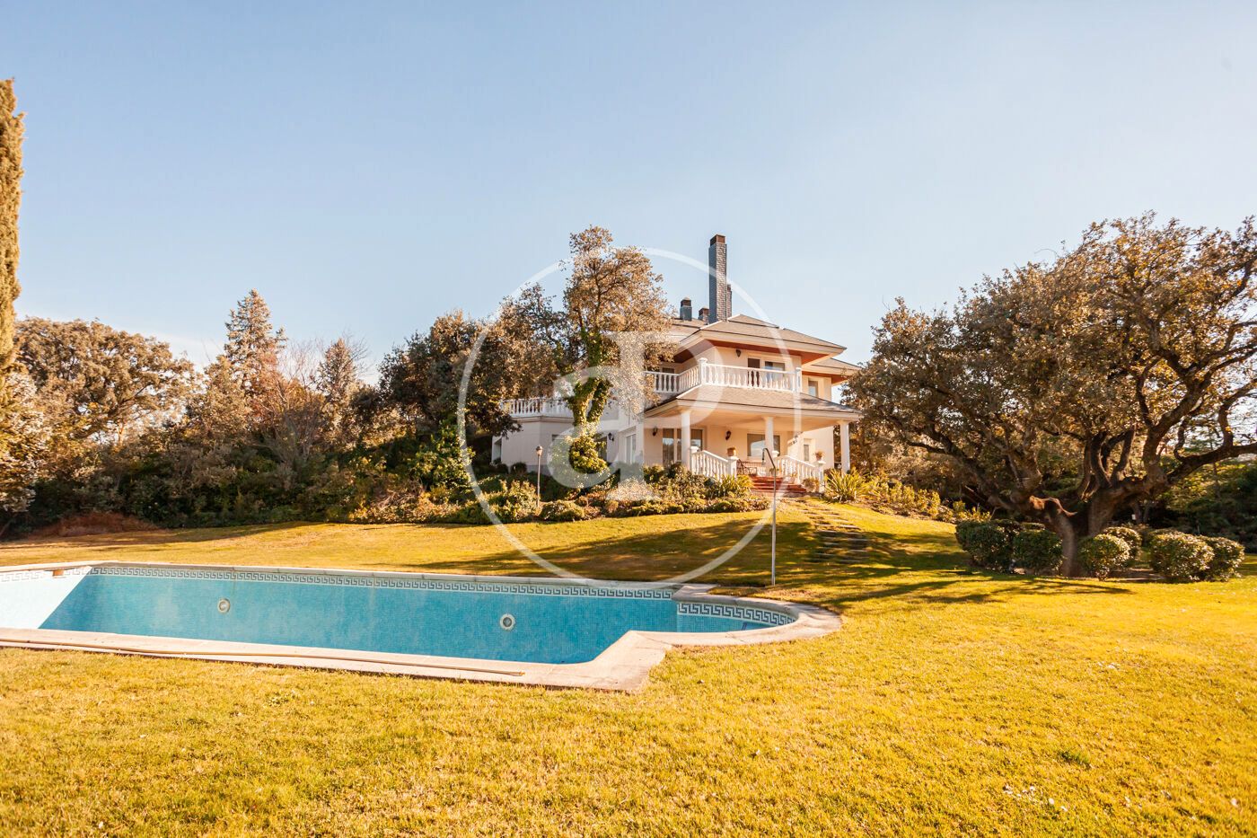 Jardí de Casa o xalet en venda en Ciudalcampo amb Aire condicionat, Calefacció i Jardí privat