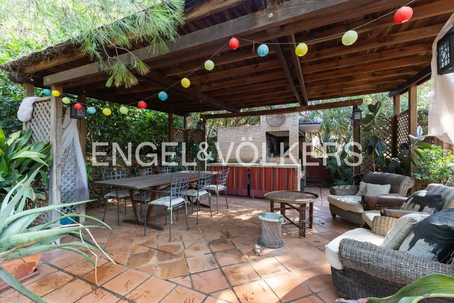 Terraza de Casa o chalet en venta en Gilet con Aire acondicionado, Calefacción y Jardín privado
