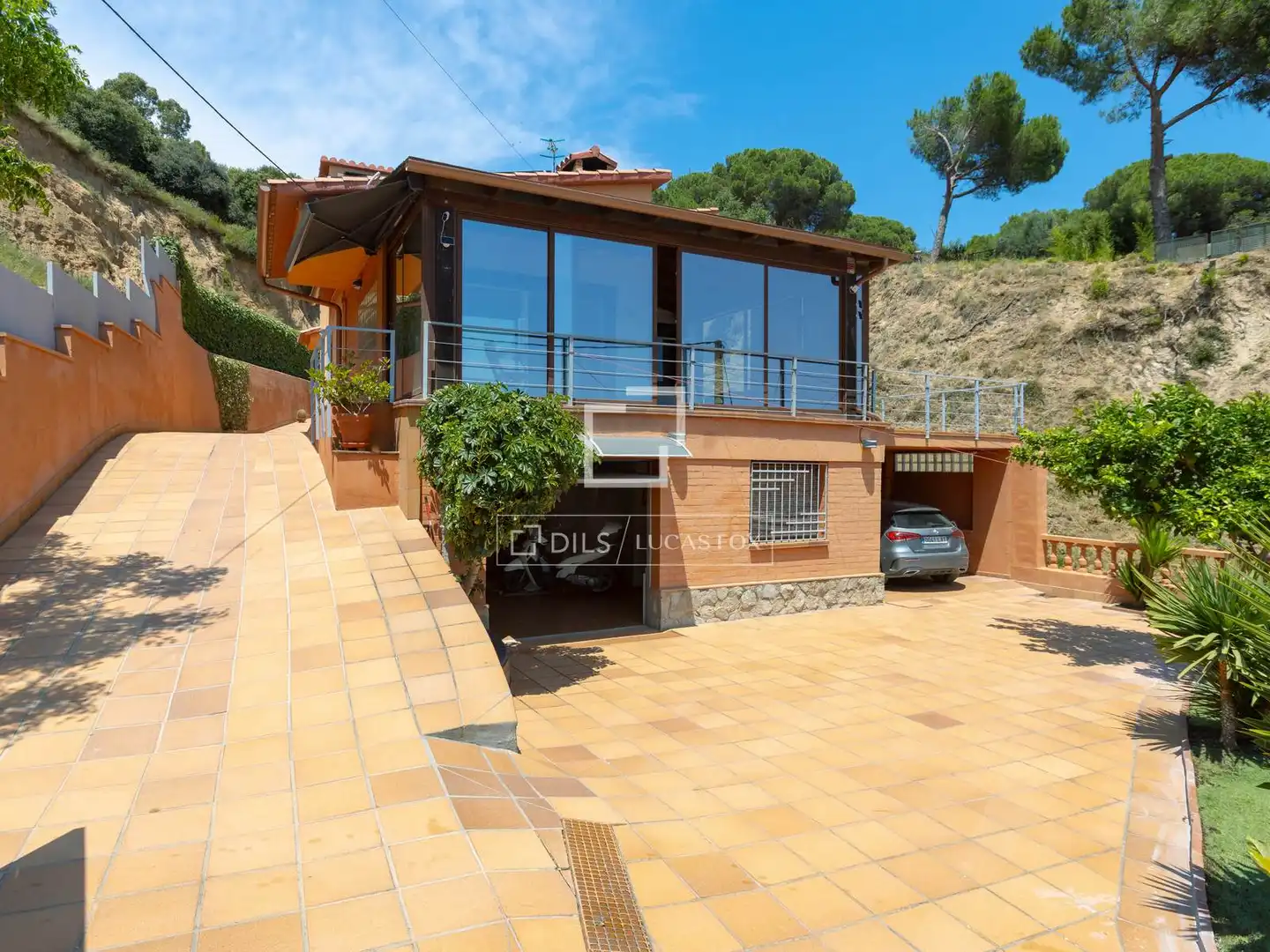 Vista exterior de Casa o chalet en venta en Teià con Aire acondicionado, Calefacción y Jardín privado
