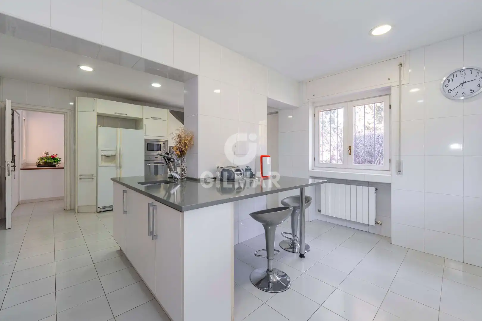 Cocina de Casa o chalet en venta en Pozuelo de Alarcón con Calefacción, Jardín privado y Piscina