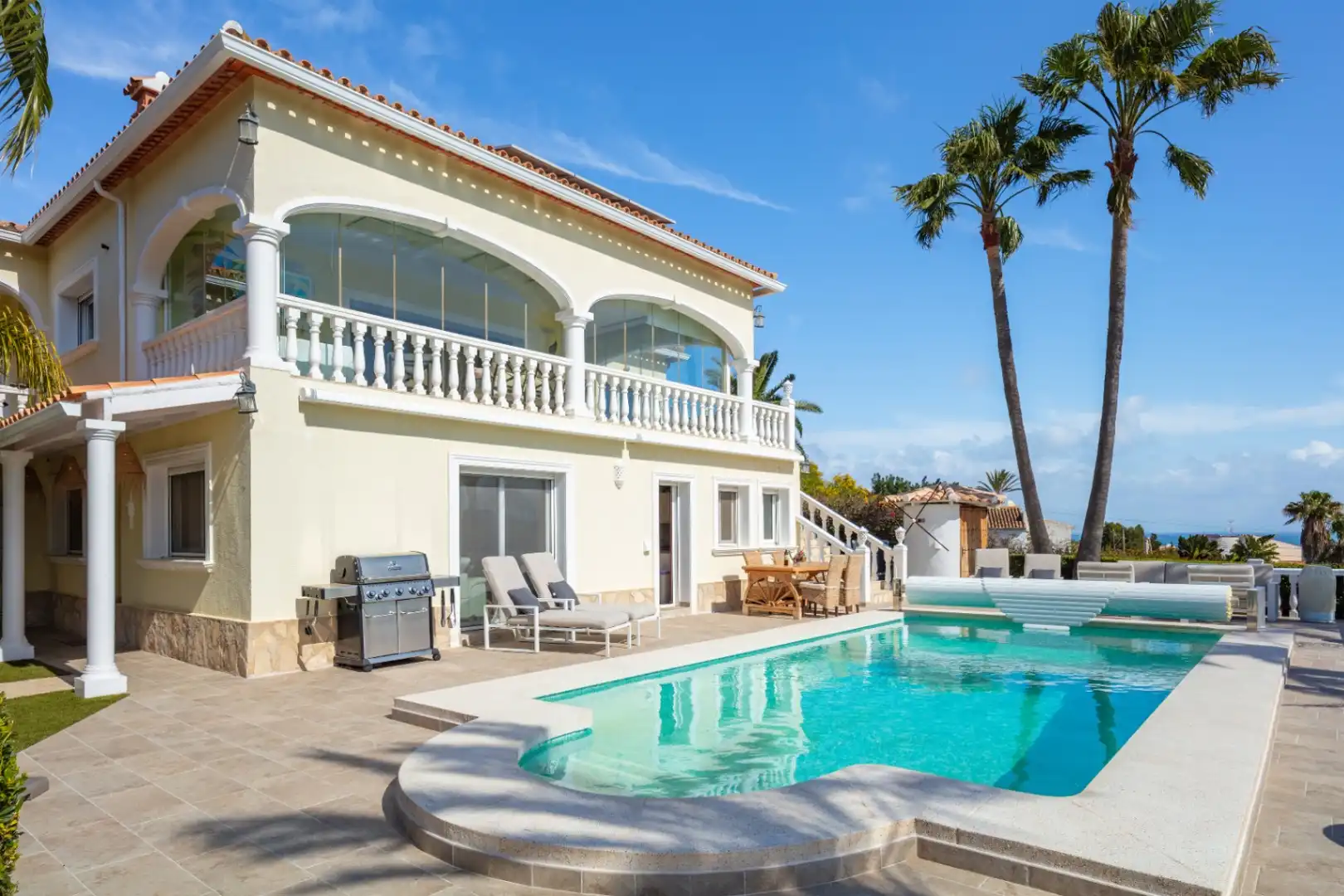Exterior view of Houses for sale in Jávea / Xàbia  with Air Conditioner, Heating and Private garden